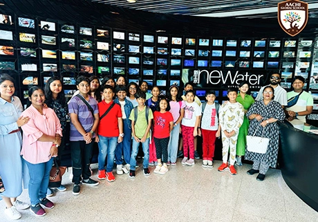School students exploring Singapore during an educational and international study tour today