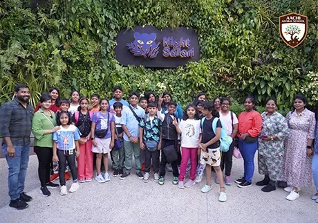 School students exploring famous city landmarks during an educational trip to Singapore now